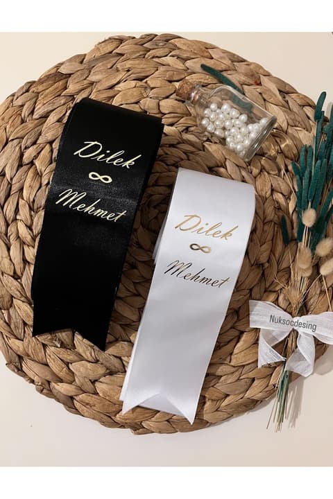 Söz Nişan Düğün Nikah Gelin Damat Takı Kurdelesi
